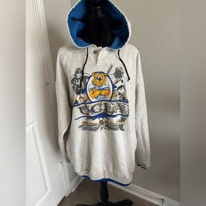 Vintage‎ Sportswear UCLA Football Mascot Sweatshirt Hoodie Size XL